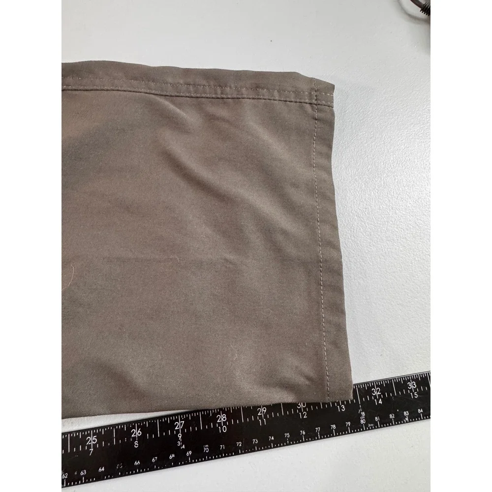 Wrangler Outdoor Pants Mens 42x30 Gray NEW Straight Fit Stretch Cargo 10NW788AS